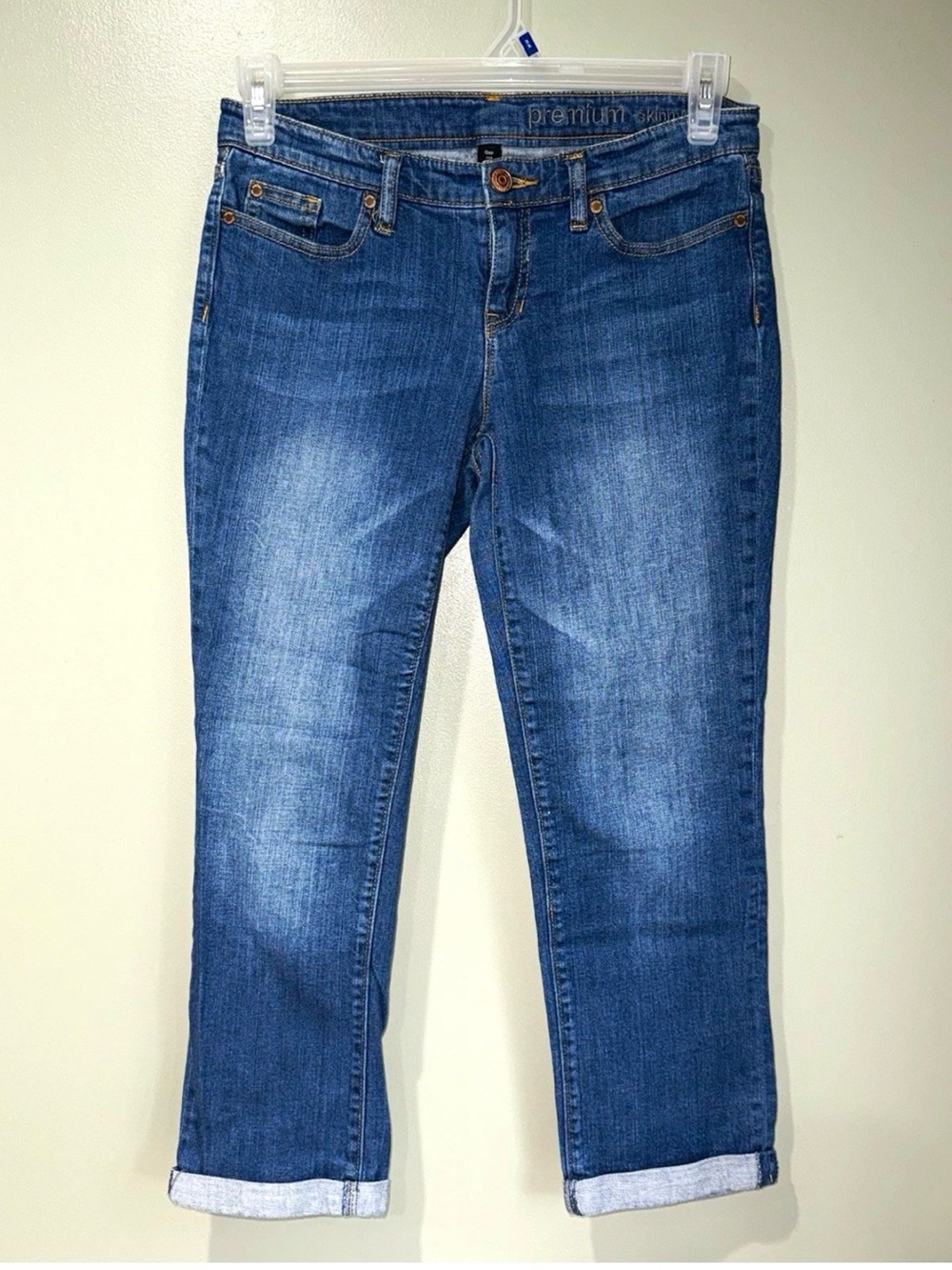 GAP Women's Medium Blue Skinny Jeans